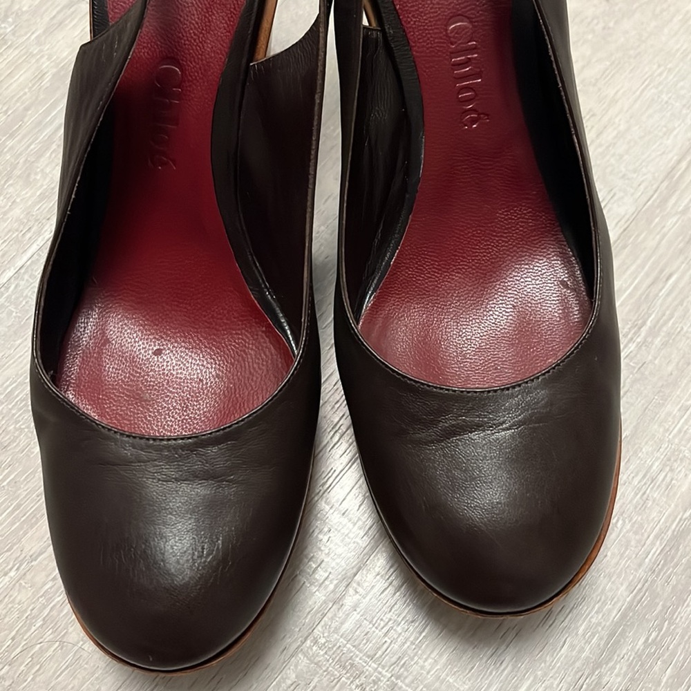 Chloe vintage wedge shoes - Picture 7 of 9